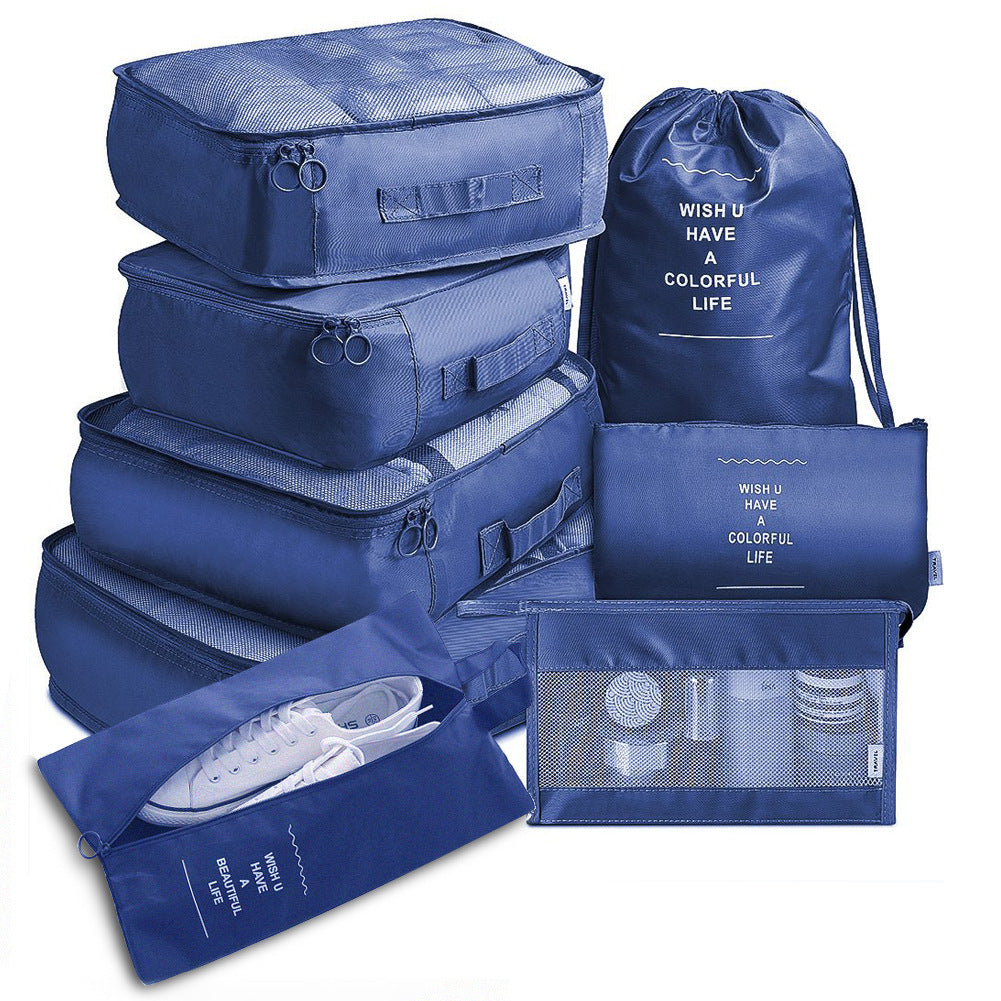 TravelEase Bagage Organizer Set - 8-delige set. Nu GRATIS toilettas!