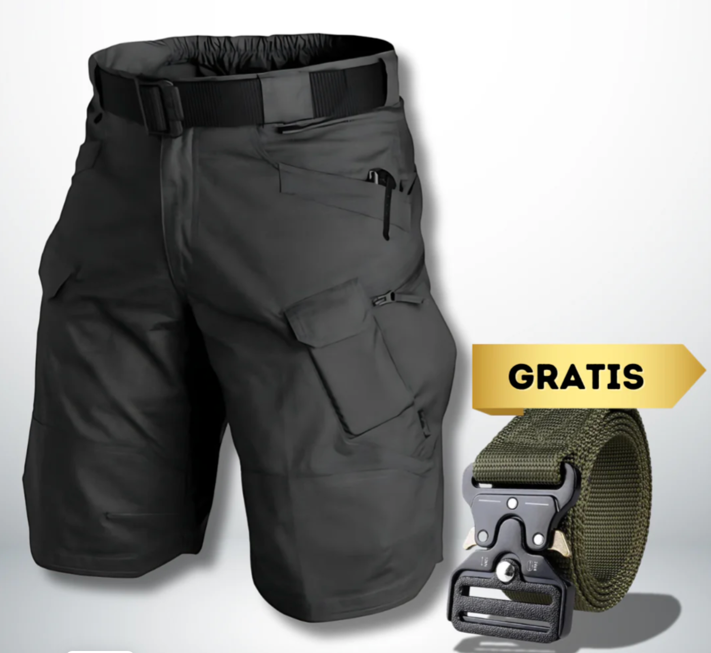 Ultiem Outdoor Heren Short + GRATIS Militairenriem