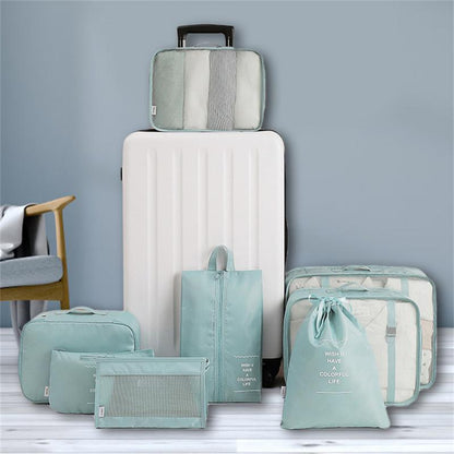 TravelEase Bagage Organizer Set - 8-delige set. Nu GRATIS toilettas!